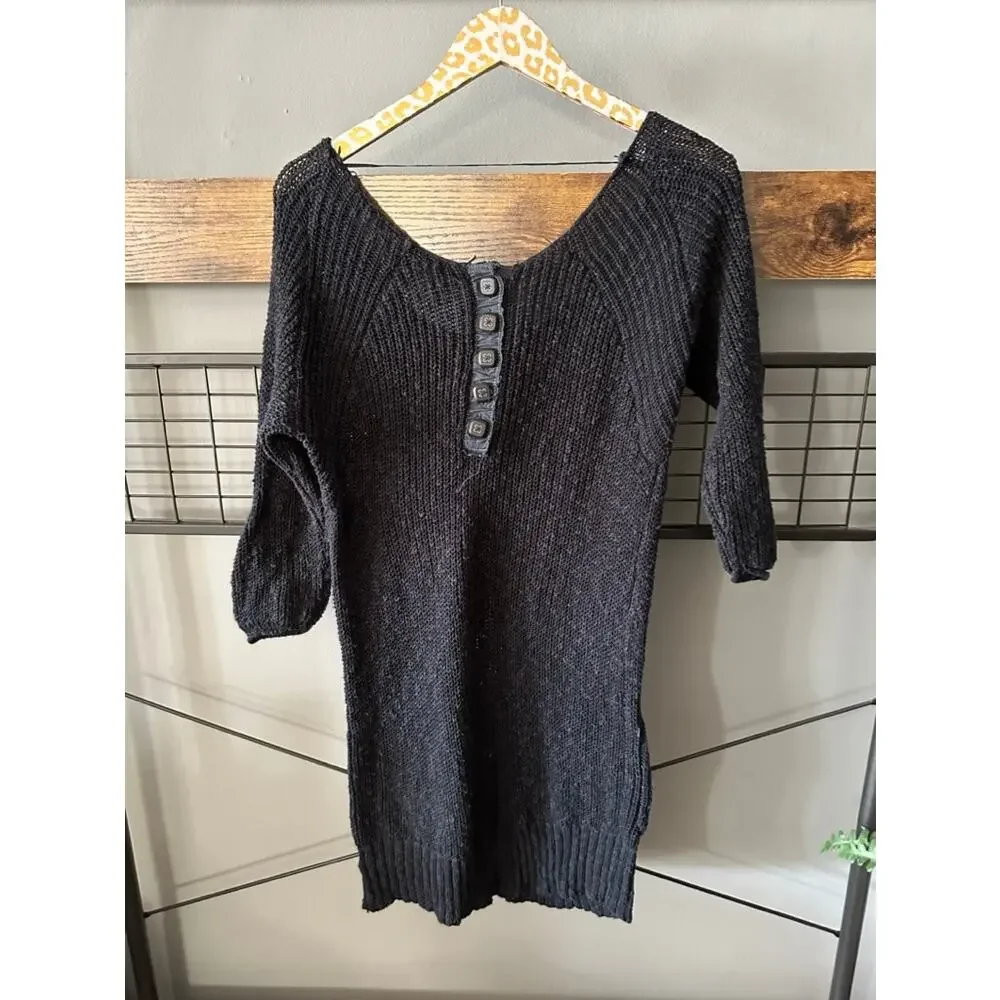 Free People Navy Sweater | Size Medium